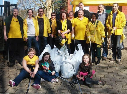 zwerfvuilactie 10/04/2016